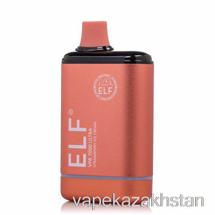 Vape Smoke ELF VPR 7000 Ultra Disposable Strawberry Ice Cream